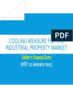 Cooling Measure for the Industrial Property Market