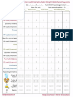 Planner Settimanale dieta