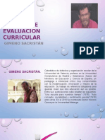 Modelo de Evaluación Curricular Gimeno