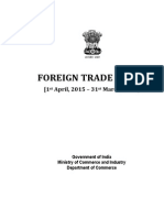 Foreign Trade Policy 2015-20