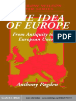 Anthony Pagden the Idea of Europe (2002)