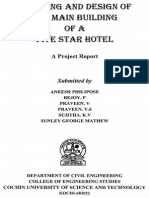 Planning and Design of Five Star Hotel
