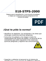 Nom 018 STPS 2000