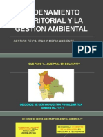 Ordenamiento Territorial y La Gestion Ambiental