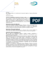 CARTA DE CUMPLIMIENTO DE REQUISITOS LEGALES - COMUNICADO DE COMPROMISO GERENCIAL CONTRATO 078.docx
