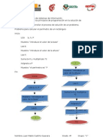 Problema para Calcular El Perímetro de Un Rectángulo