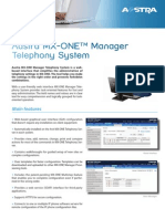 MX ONE Manager Telephony System Datasheet LZT1024105 100428 RC