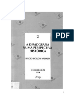 NADALIN, Sérgio Odilon. A Demografia Numa Perspectiva Histórica.