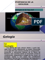 Importancia de La Geologia