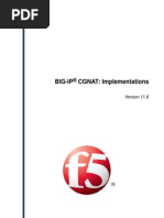 BIG-IP CGNAT Implementations