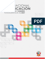 Plan Nacional de Educación en Derechos y Deberes Fundamentales Al 2021