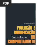 Konrad Lorenz - Evoluo e Modif