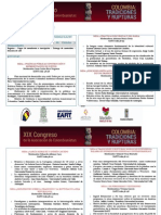 ProgramaciÃ³n XIX Congreso de la AsociaciÃ³n de Colombianistas 2015