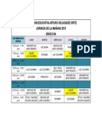 Horario 6a