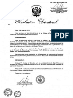 Directiva Caja Chica 2013 de La Drec