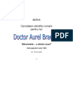 Doctor Aurel Braescu - Alimentatia o Stiinta Noua?