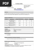 Final Resume Format - 1 A