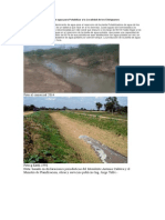 Canal para Abastecimiento de Agua para Potabilizar A La Localidad de Los Chiriguanos