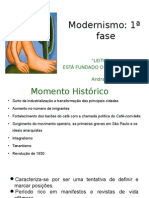 1a Fase Modernismo