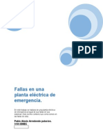 Fallas en Plantas Eléctricas de Emergencia