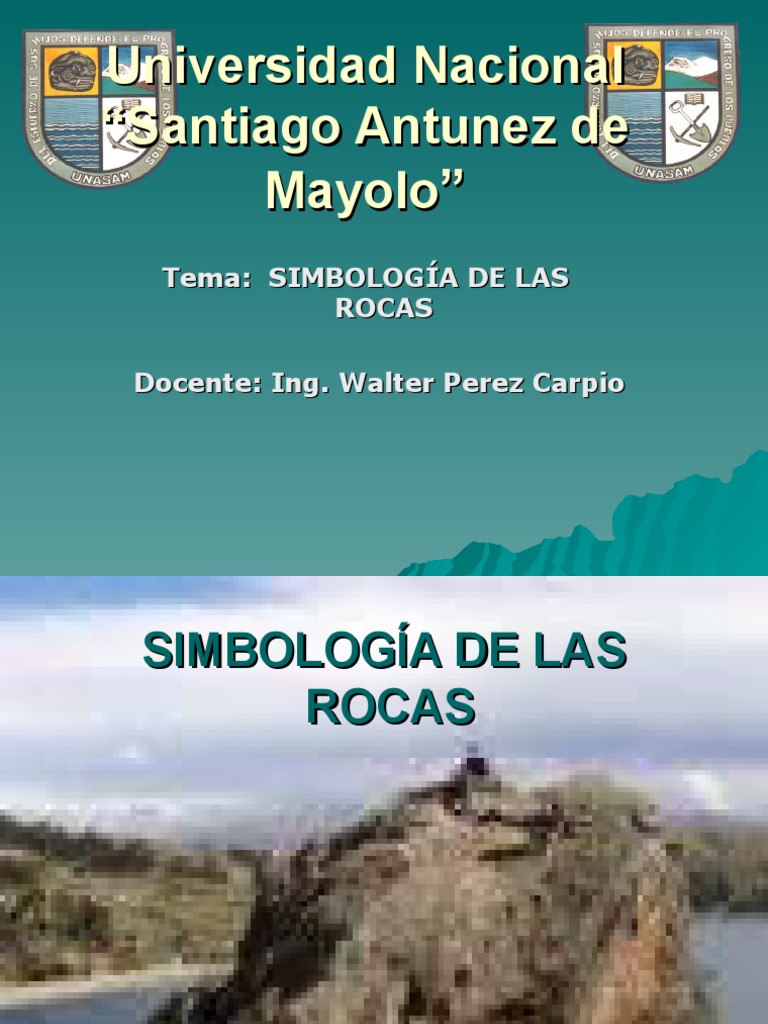Simbología de las Rocas Sedimentarias | PDF | Ciencias sociales ...