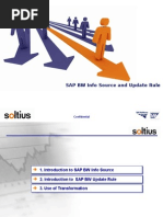 SAP BW Info Source and Update Rule