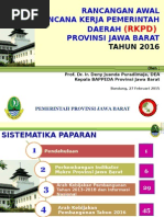 Download Rancangan Awal RKPD Provinsi Jawa Barat Tahun 2016 by Maman Saja SN285296460 doc pdf