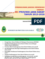 RPJMD Provinsi Jawa Barat Tahun 2013-2018