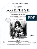 Chroniques Populaires - Mémoires sur L´Impératrice, la Vie, la Cour et les Salons de Paris sous l´Empire - 1eme Série par Georgette Ducrest 1820