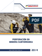 Perforacion en Mineria Subterranea