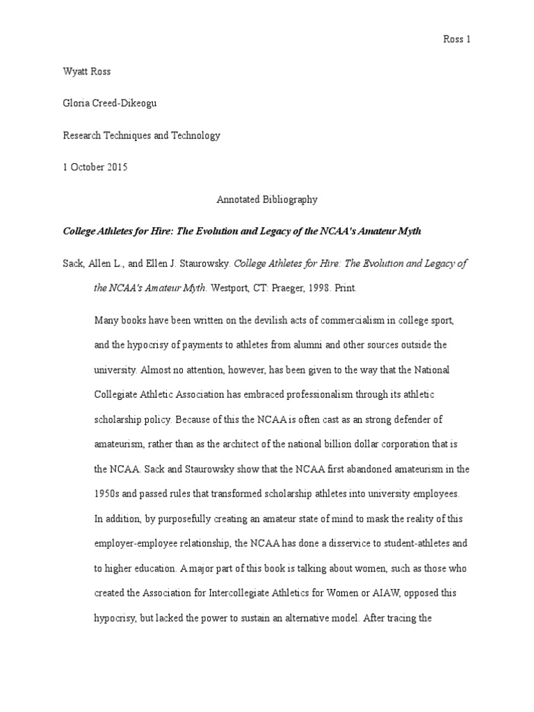 Annotated bibliography topics education image