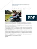 Autoridad Nacional Del Agua Realiza Primer Monitoreo Participativo de La Calidad Del Agua A Laguna Huacachina