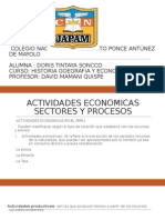 Actividades Economicas