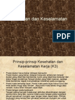 Kesehatan Dan Keselamatan Kerja