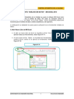 Sesión 3 Coesca - Herramientas Básicas Para El Coesca - Análisis de Datos en Ms Excel 2010