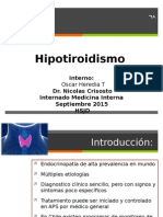 Hipotiroidismo en APS