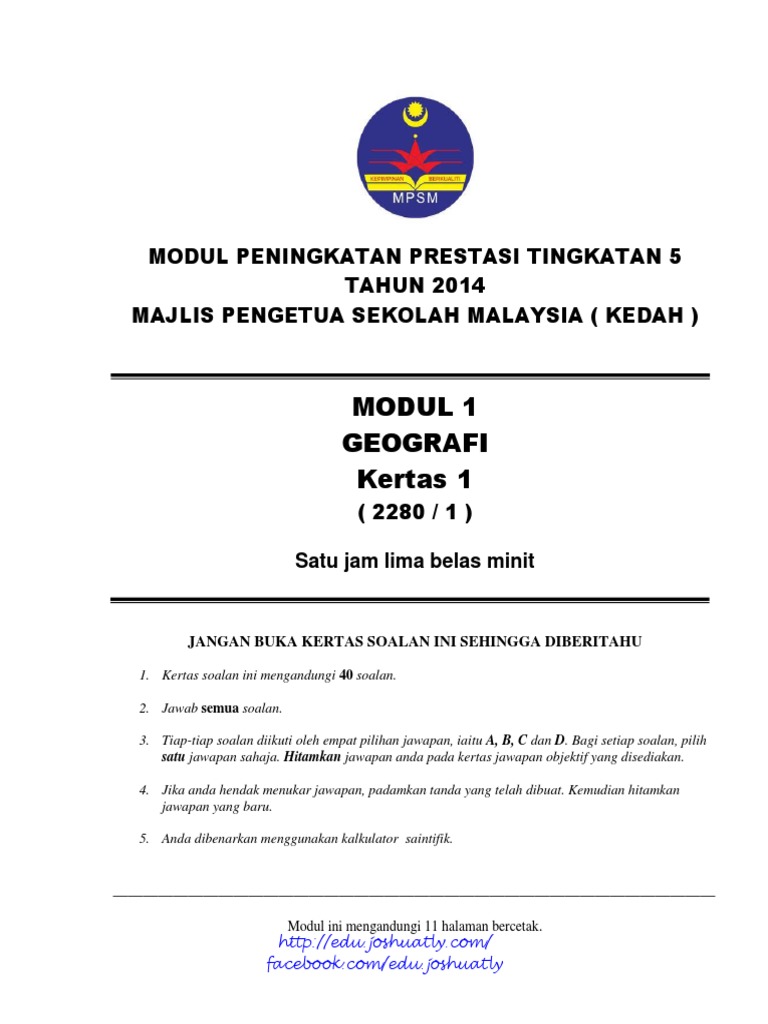 [Edu.joshuatly.com] Kedah Module Peningkatan Prestasi 