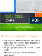 Fuel Cars Based On Cell Technology
