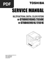 Toshiba 2550 Service Manual