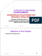 Switching Circuits & Logic Design: Combinational Circuit Design and Simulation Using Gates