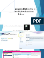 Create A Program Is Able To Search Multiple Values From Listbox