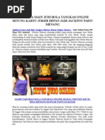 Download Aplikasi Game Judi Bola Tangkas Mickey Mouse Online Terbaru by AsiaBetKing SN285324265 doc pdf