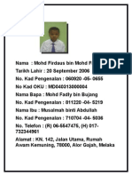 Biodata Murid 2014