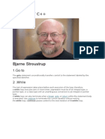 Assigment C++: Bjarne Stroustrup