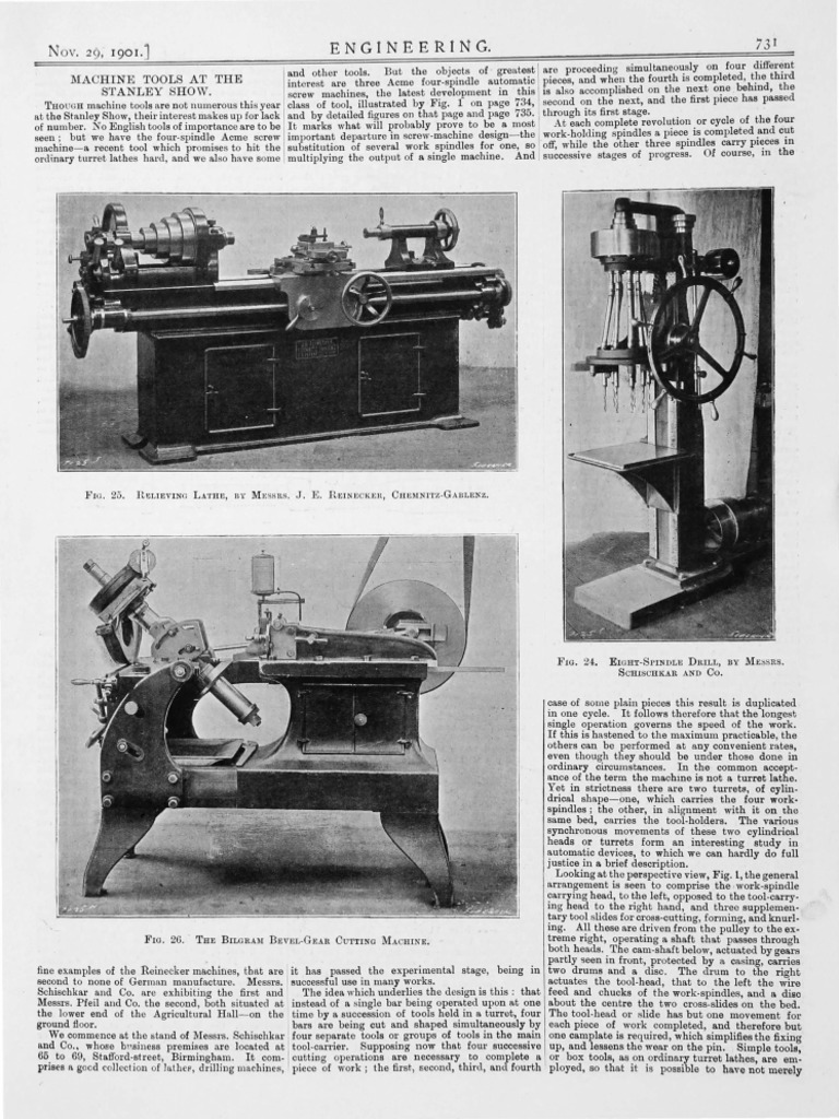 Engineering Vol 72 1901-11-29 | PDF | Clutch | Gear