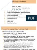 Adaptive and Statistical Signal Processing