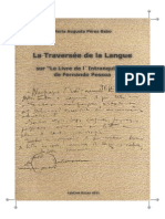 BABO, Maria Augusta - La Traversée de La Langue-Sur Le Livre de L'intranquilité de Fernando Pessoa PDF