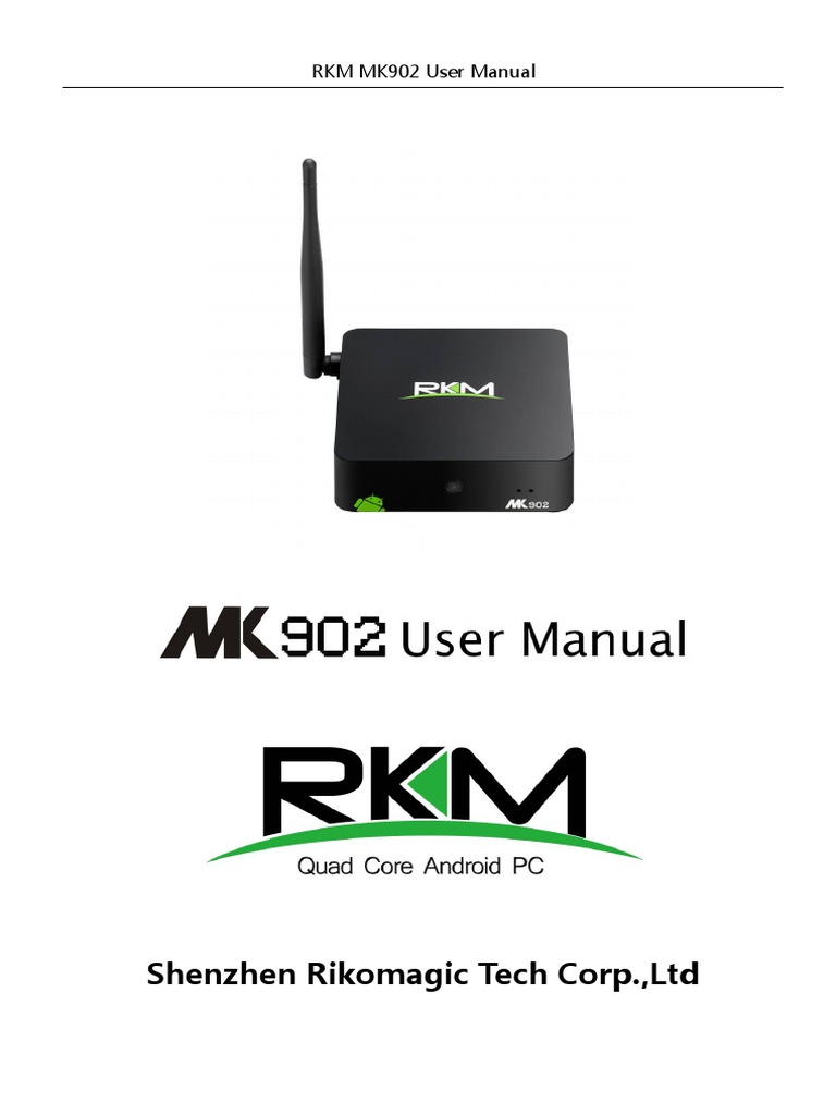RKM MK902 User Manual Overview | PDF | Installation (Computer Programs ...