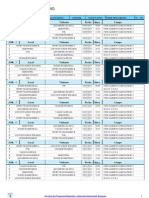 Calendario Jornadas 2015-16 Vallecas