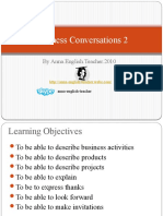 Learning English - Business Conversations 2